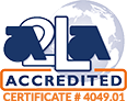 A2LA Accredited Certificate #4049.01